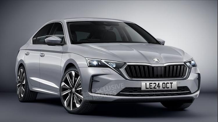 Неофициальный рендер обновленной Skoda Octavia