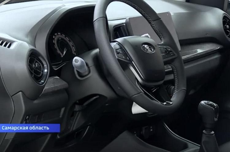 Интерьер предтопового седана Lada Iskra