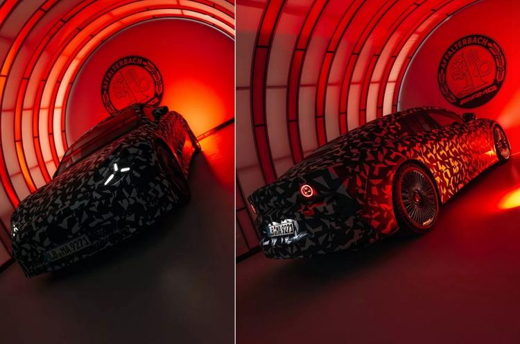 Электрический суперседан Mercedes-AMG: первые изображения