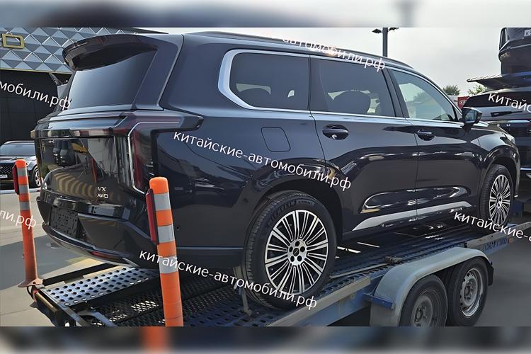 В Россию привезли Exeed VX с обновленным дизайном: первые фотографии