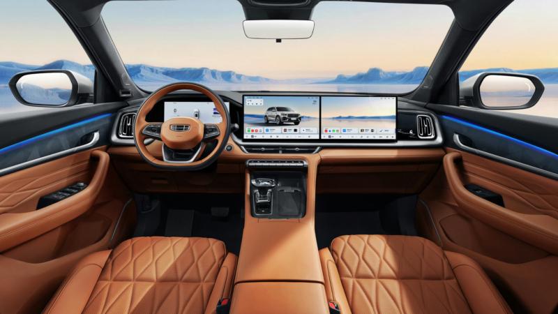 Интерьер Geely Monjaro i-HEV