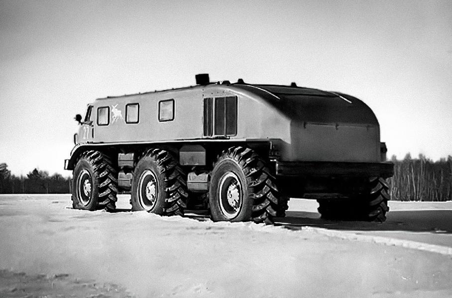 Не застрянут и не утонут: экстремальные советские вездеходы ЗИЛ