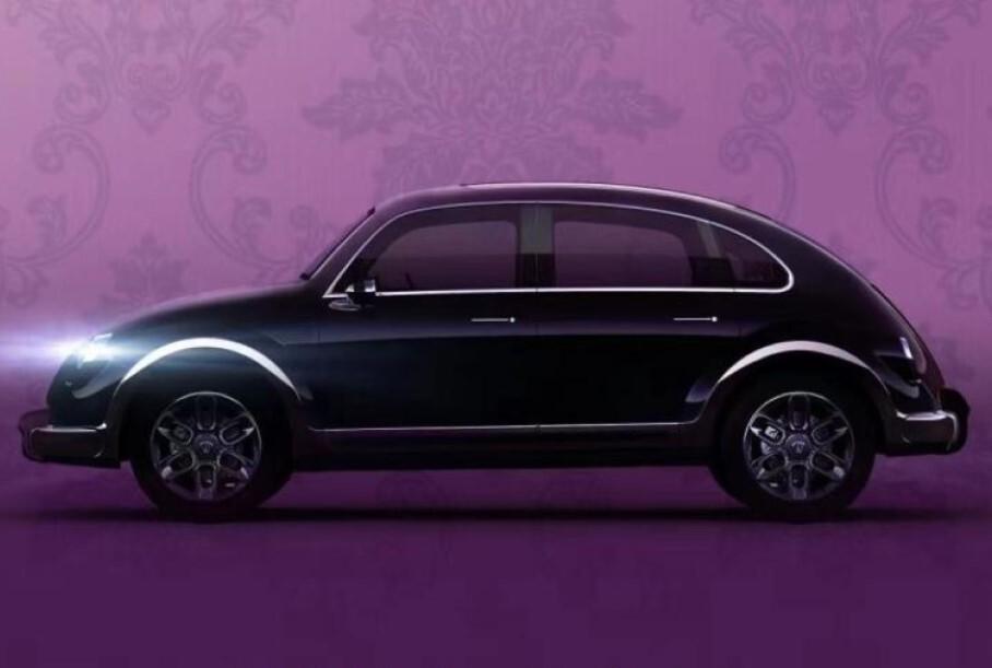 Китайцы построили электрический хэтчбек в стиле классического Volkswagen Beetle