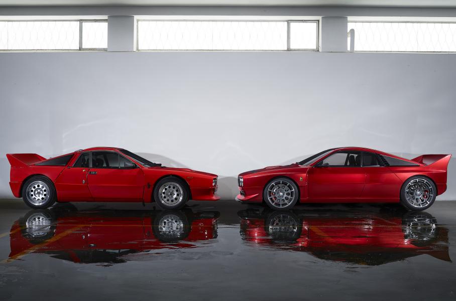Lancia 037 (слева) и Kimera Evo37