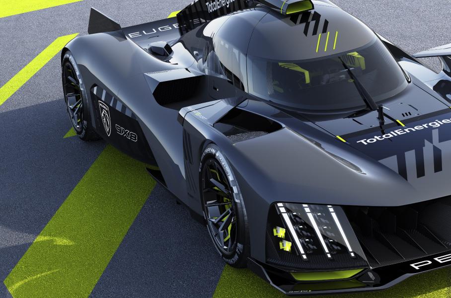 Peugeot показала гиперкар для «Ле-Мана» без антикрыла