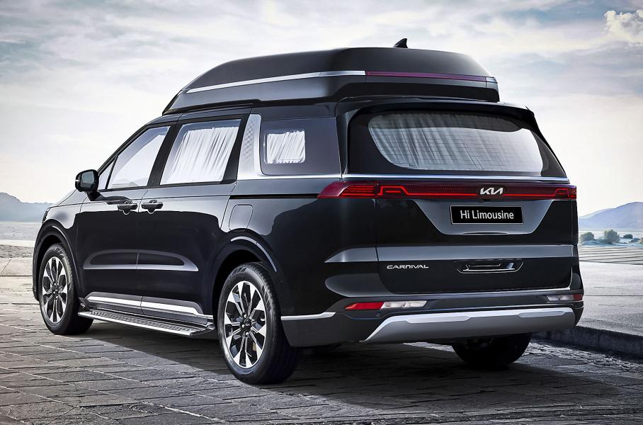 Kia Carnival получил две новые версии: роскошную и для выездов на природу