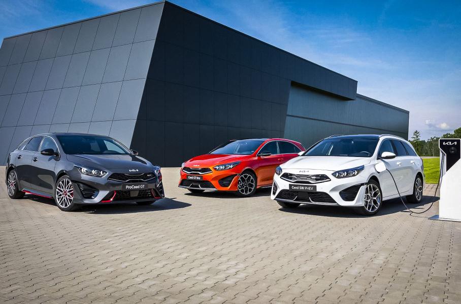 Kia рассекретила обновленное семейство Ceed