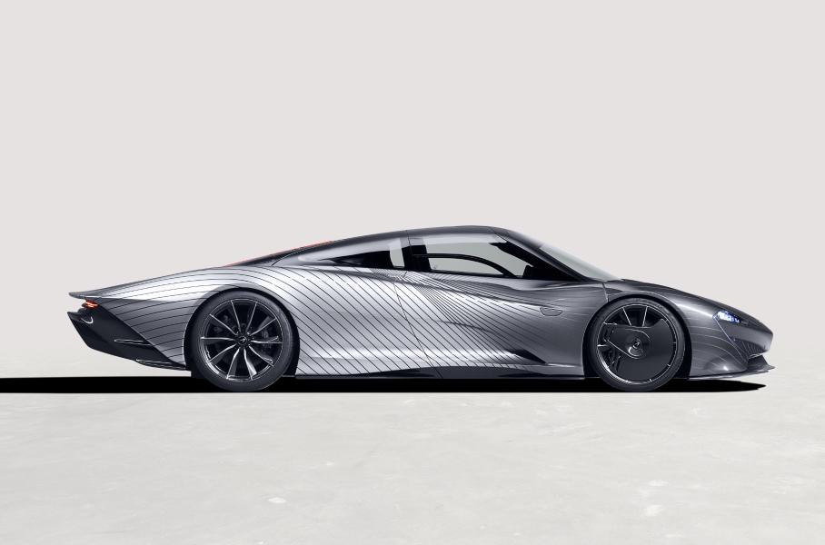 На окраску особой версии McLaren Speedtail потратили 12 недель