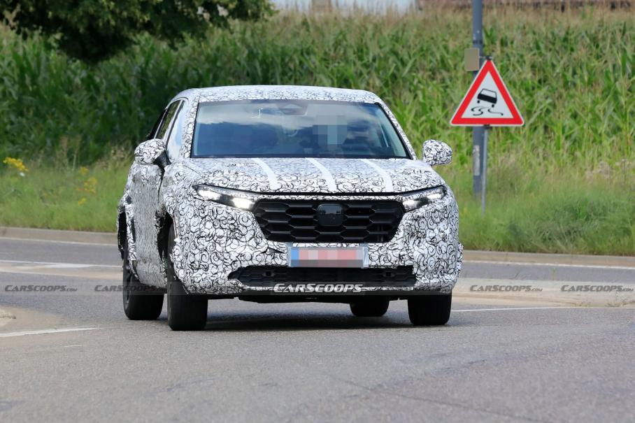 Honda CR-V нового поколения сфотографировали во время испытаний