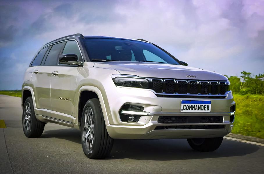 Новый Jeep Commander оказался удлиненной версией Compass