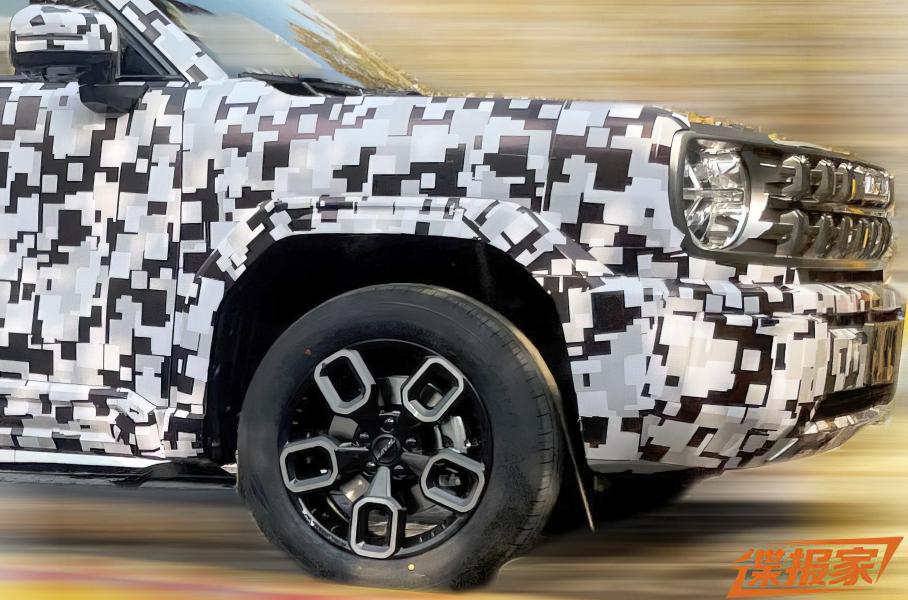 Haval вывел на тесты большой кроссовер с брутальным дизайном