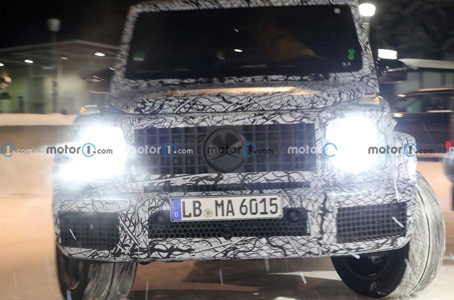 Появились первые фотографии обновленного Mercedes-Benz G 63