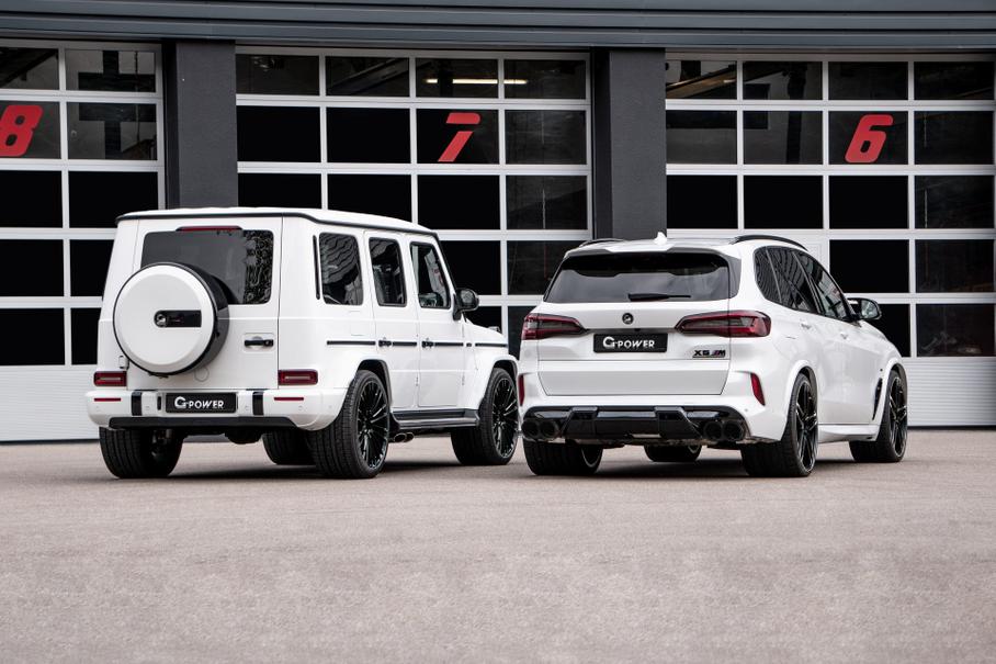 Mercedes-AMG G 63 и BMW X5 M Competition получили по 800 лошадиных сил