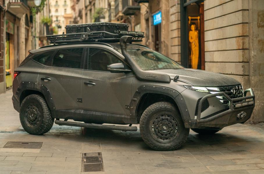 Посмотрите на внедорожный Hyundai Tucson для фильма «Анчартед: На картах не значится»