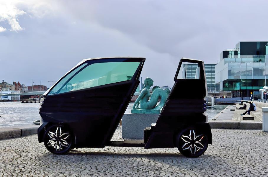 Посмотрите на электромобиль iEV Z, который умеет становиться длиннее