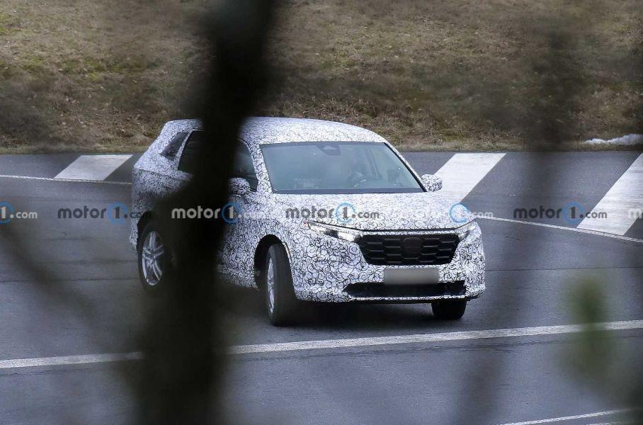 Внешность новой Honda CR-V раскрыли на патентом изображении