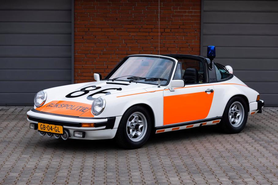 Классический Porsche 911 из полицейского гаража выставили на продажу