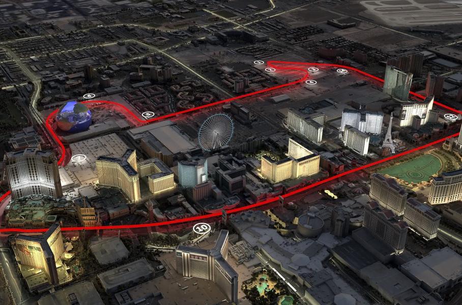 Городская трасса Лас-Вегас-Стрип