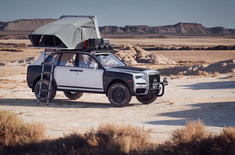 Rolls-Royce Cullinan превратили в экстремальный внедорожник
