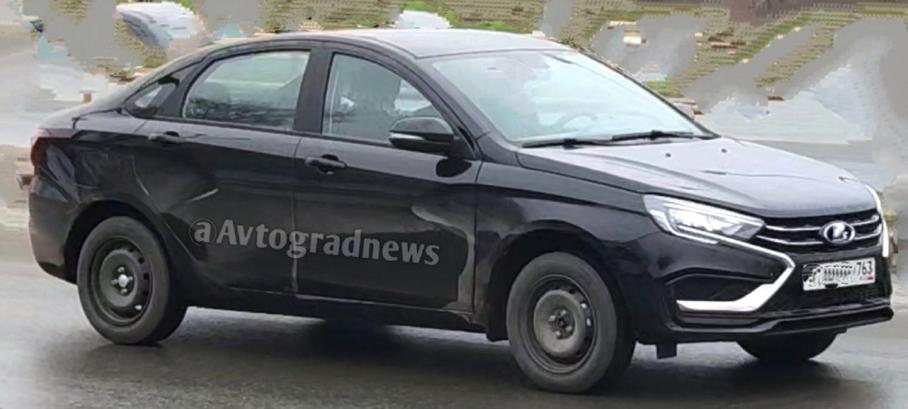 Появились фотографии самой дешевой новой Lada Vesta