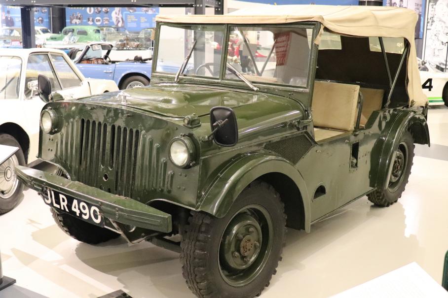 Единственный сохранившийся до наших дней экземпляр опытного внедорожника Nuffield Gutty с оппозитным мотором