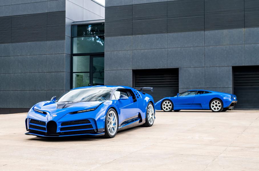 Bugatti показала первый клиентский экземпляр гиперкара Centodieci