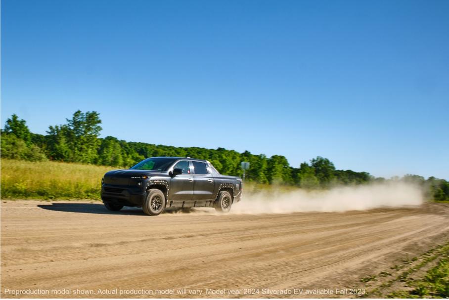 Электрический Chevrolet Silverado вывели на тесты