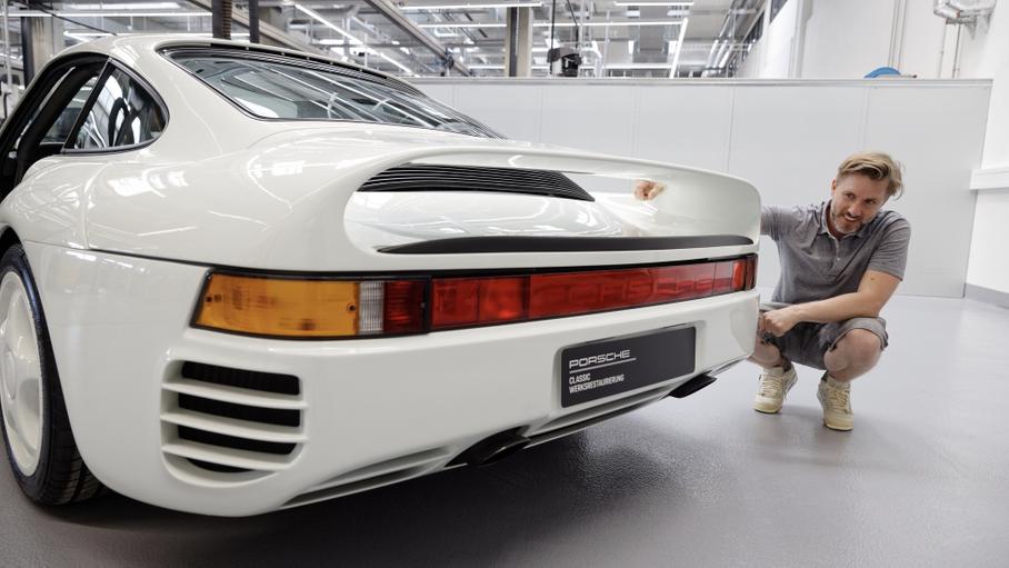 Porsche отреставрировала для пилота Формулы-1 уникальный 959