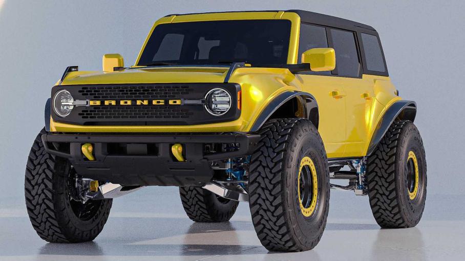 Новый Ford Bronco превратили в покорителя бездорожья
