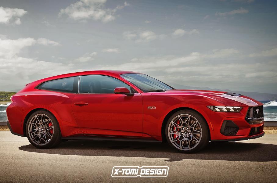 Посмотрите, как бы выглядел новый Ford Mustang с кузовом шутинг-брейк