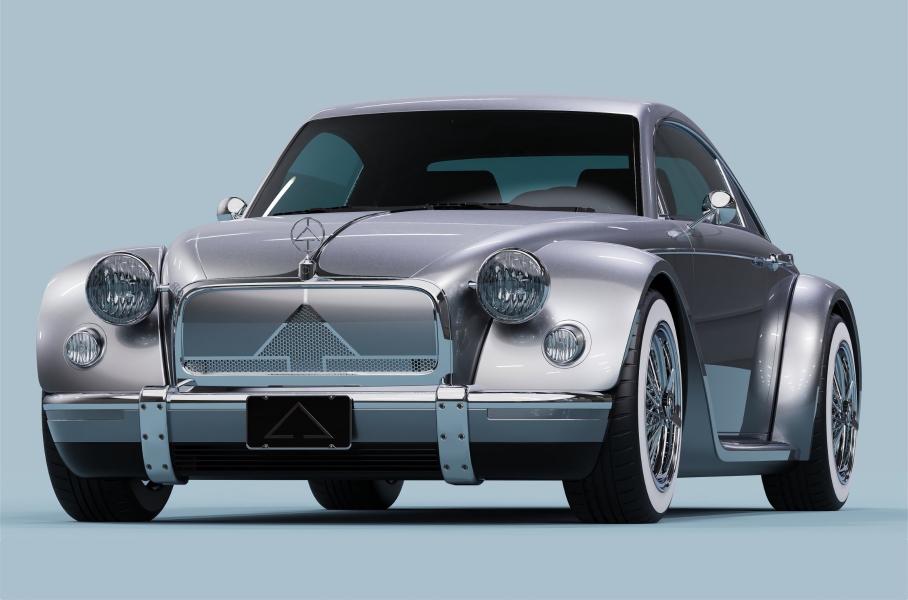 Электрическое купе Alpha Montage оценили в 500 000 долларов. Мотор — опция