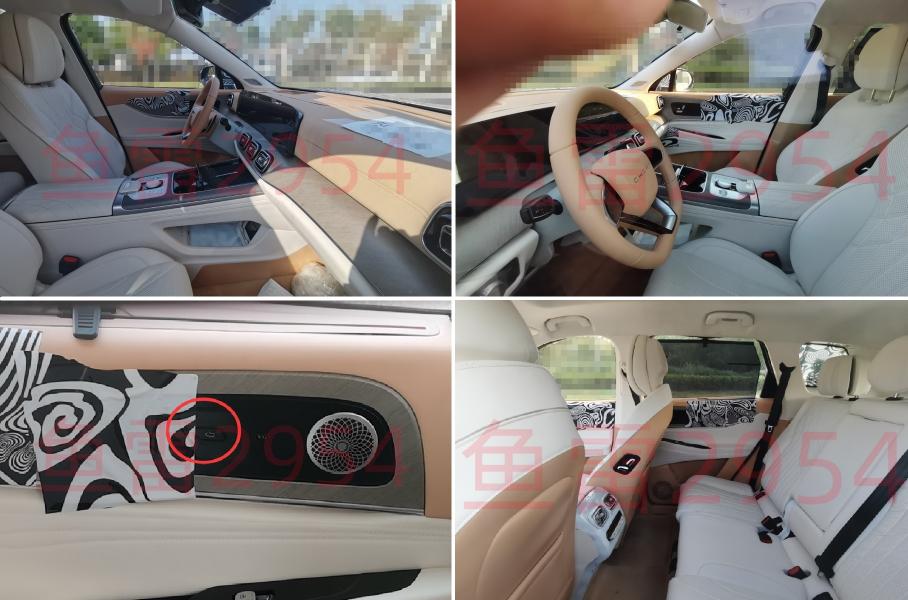 Интерьер нового Chery Tiggo 9, autohome.com.cn