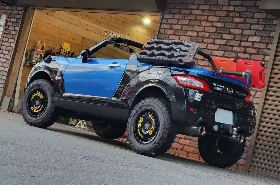 Микрородстер Daihatsu Copen превратили во внедорожник