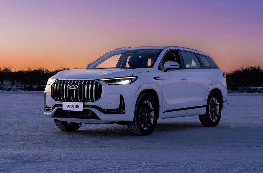 Большой кроссовер Chery Tiggo 9: новые фотографии