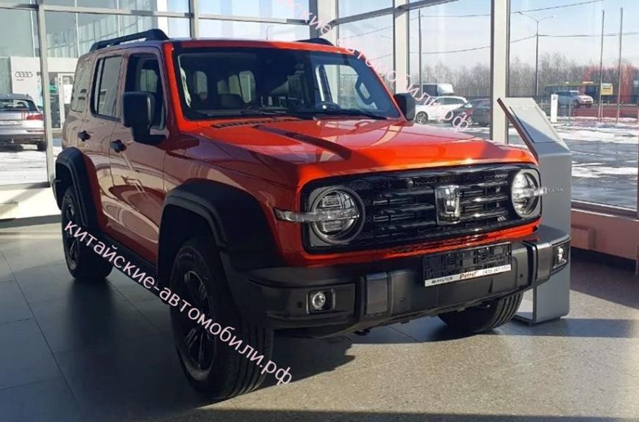 Tank 300 поступил в салоны российских дилеров