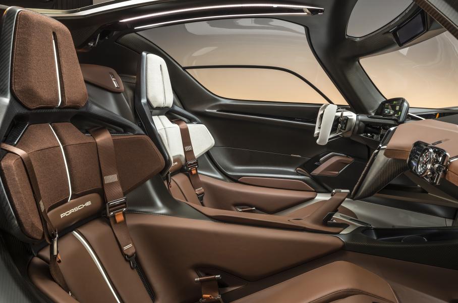 Porsche показала концепт электрического гиперкара, который может стать серийным