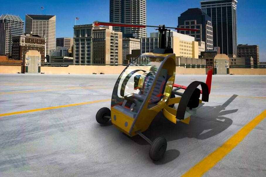 В России придумали беспилотный летающий каршеринг