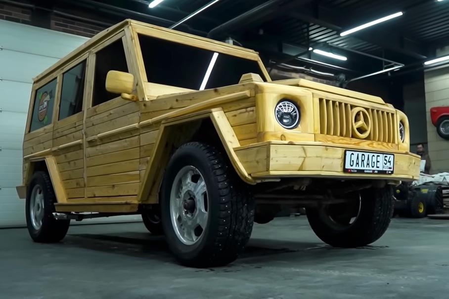 Видео: в России собрали «Гелик» из дерева