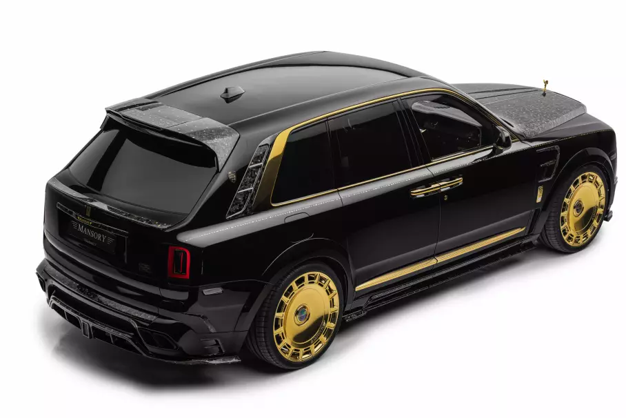 Mansory сделала Rolls-Royce Cullinan в стиле Bugatti Veyron
