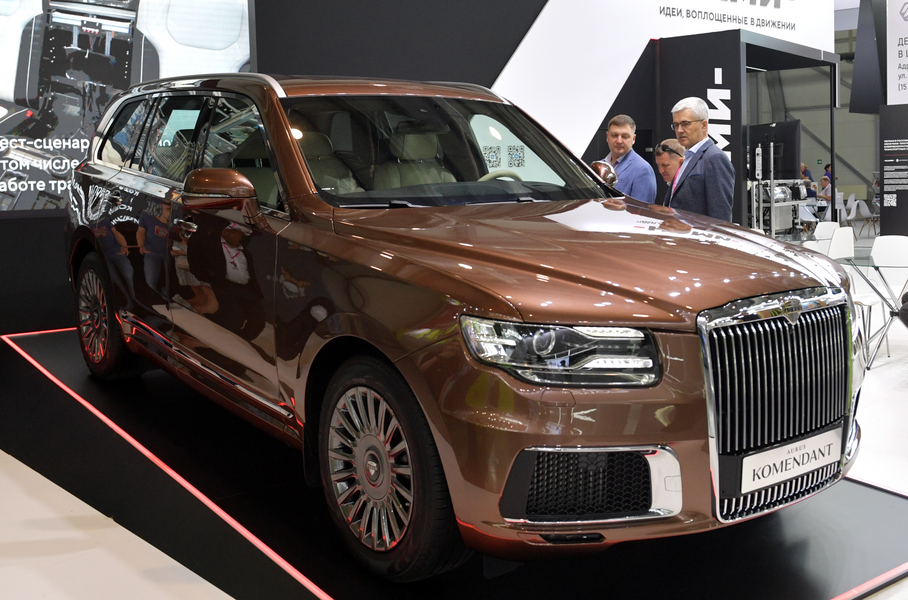 В НАМИ заявили о 90-процентной локализации Aurus