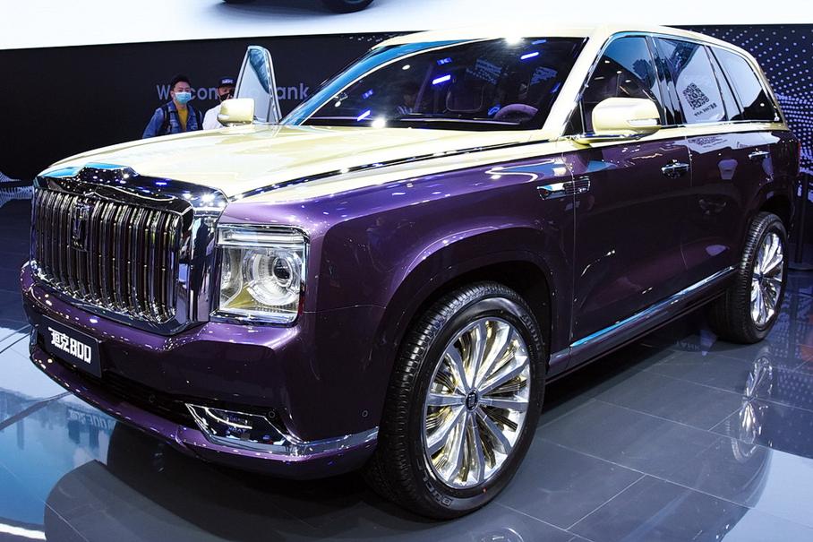 Концептуальный Tank 800 на Пекинском автосалоне 2021