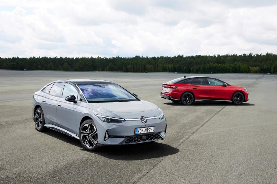 Электрический Volkswagen ID.7 стал мощнее и дальнобойнее