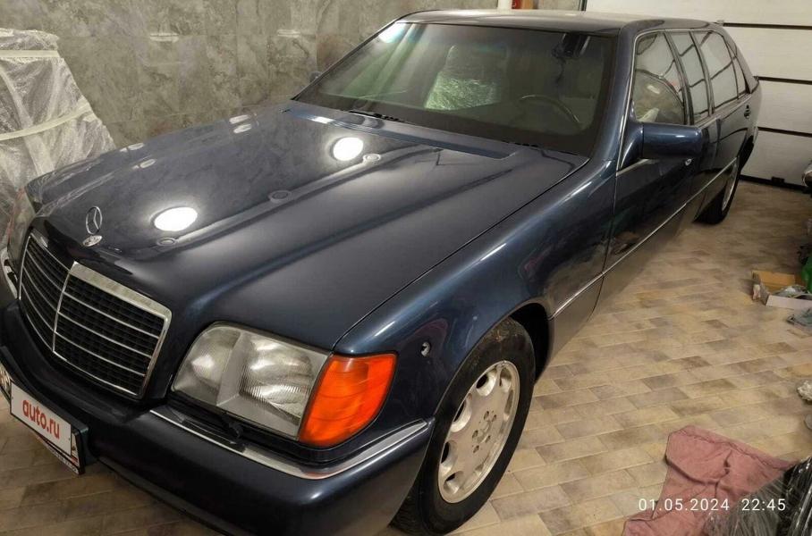В Москве продают служебный лимузин Mercedes W140 Бориса Ельцина