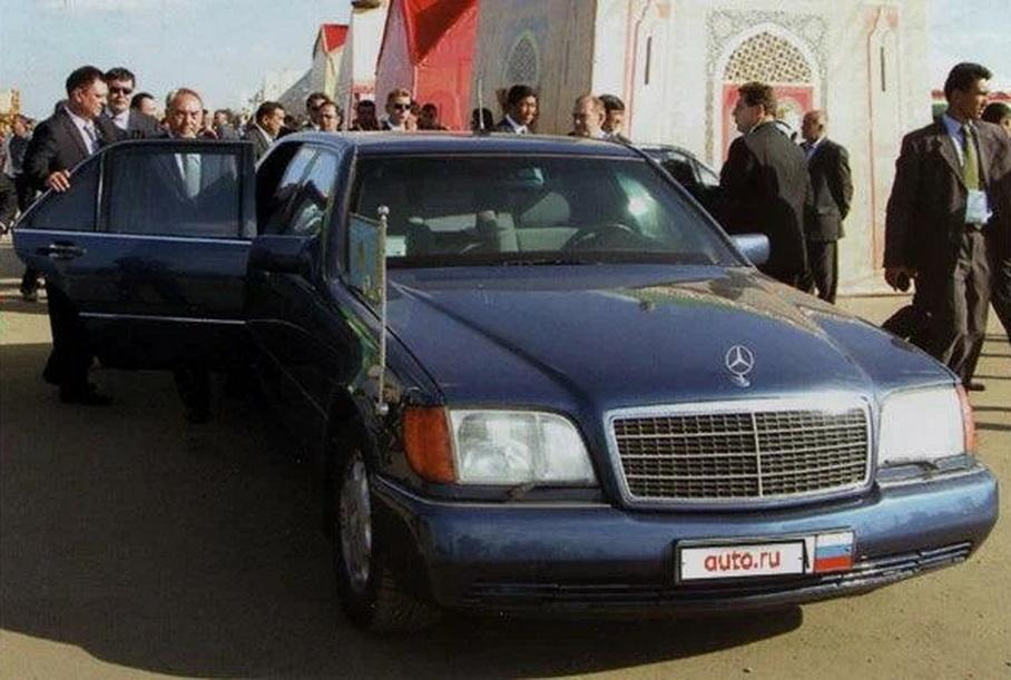 В Москве продают служебный лимузин Mercedes W140 Бориса Ельцина