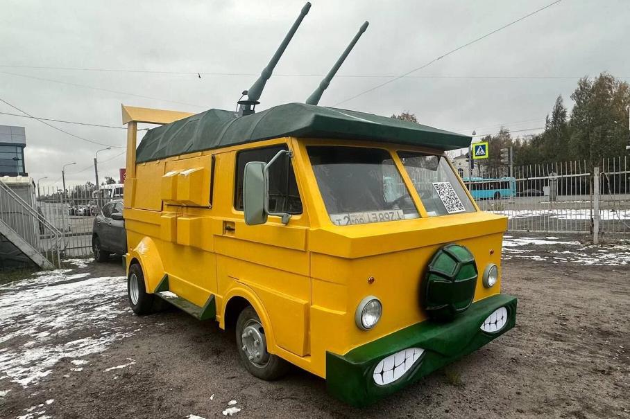 В России появился в продаже фургон черепашек-ниндзя