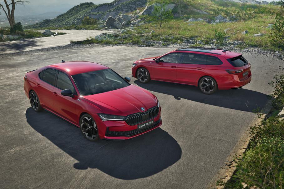 Skoda Superb обзавелась «спортивной» версией Sportline