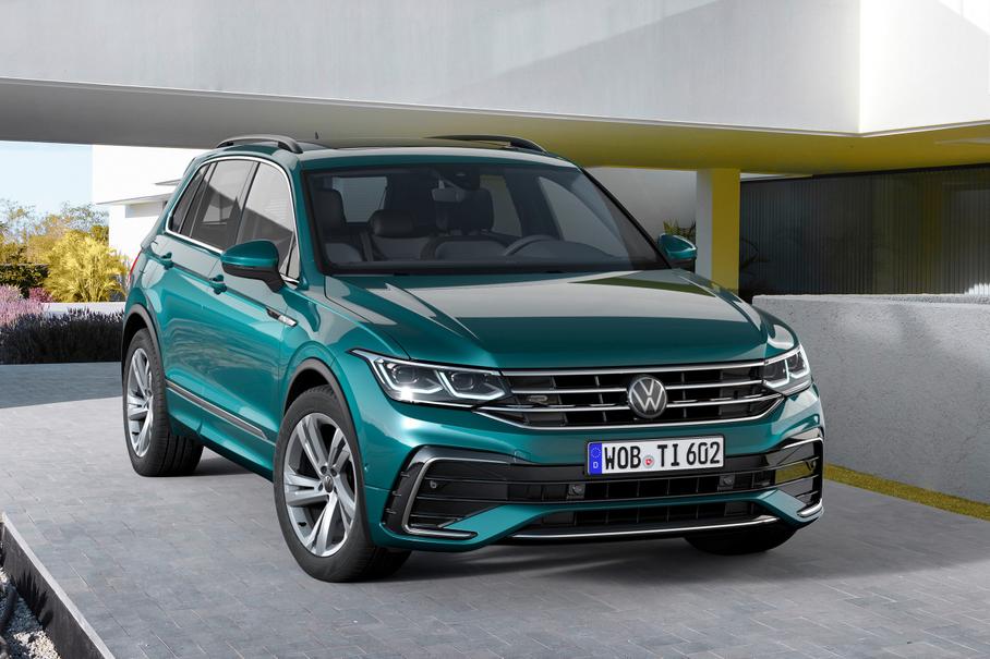 Обновлённый Volkswagen Tiguan R-Line