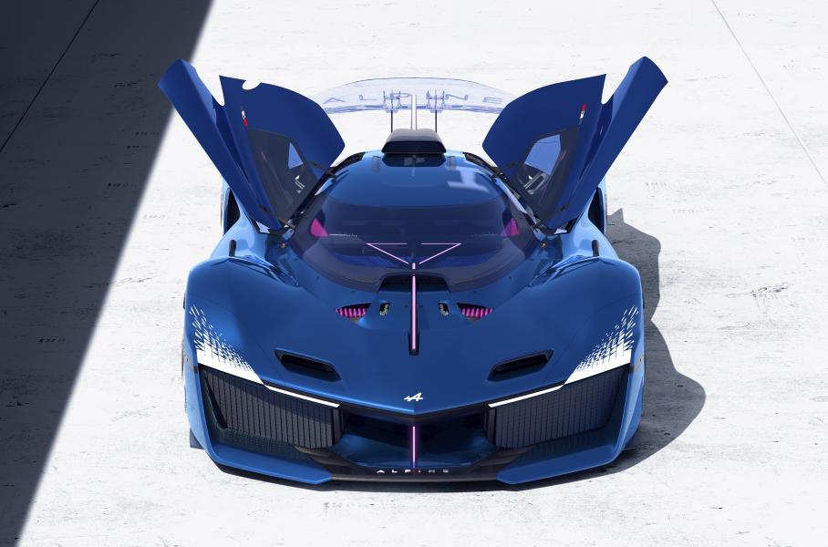 Водородный суперкар Alpine стал мощнее