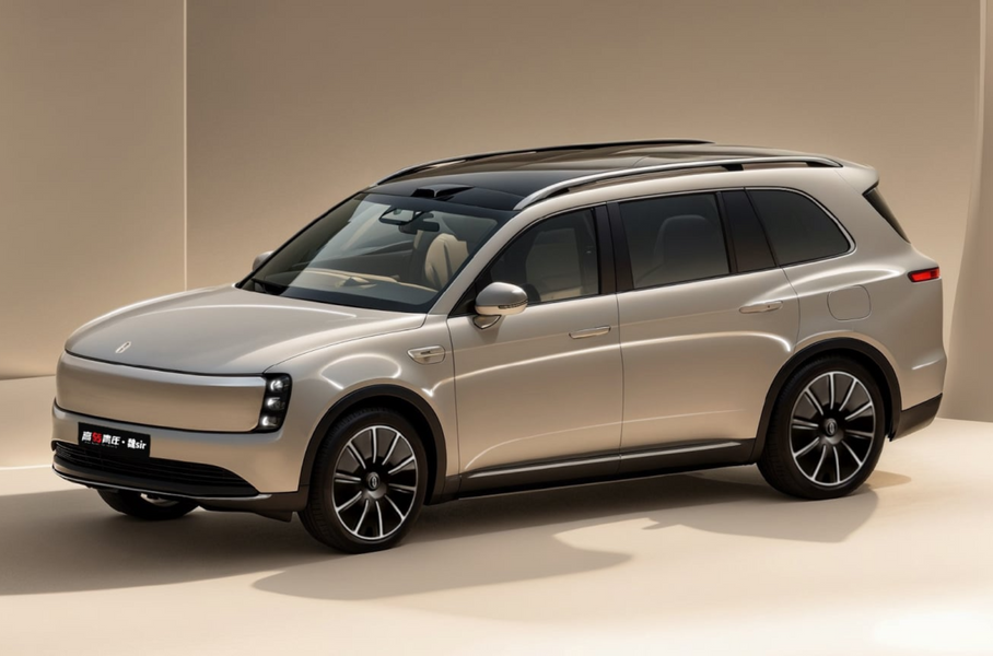 Неофициальный рендер Seres Aito M8