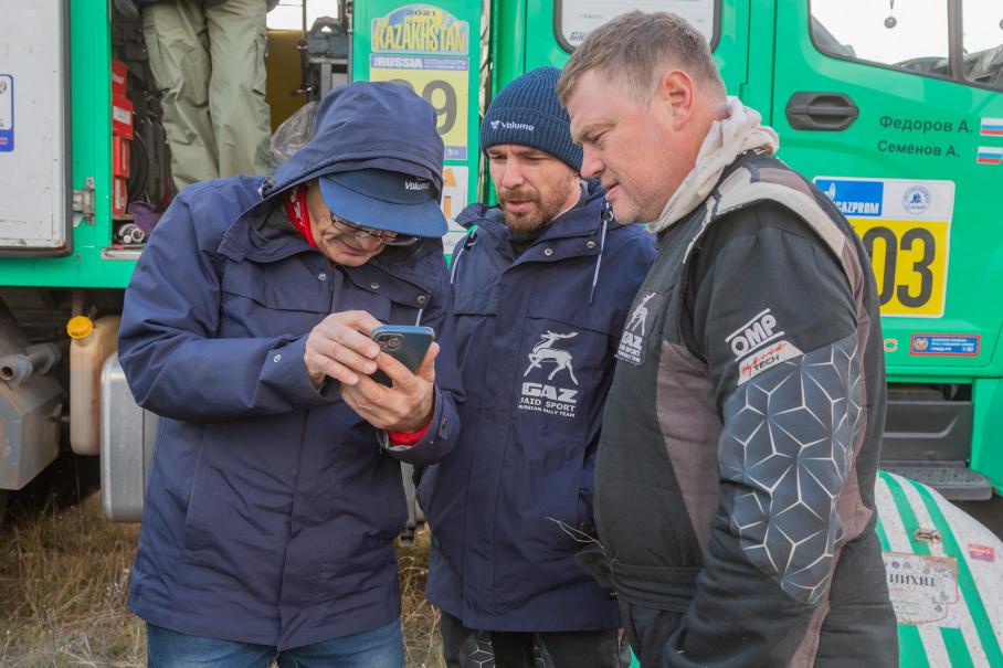 Вячеслав Субботин, Алексей Игнатов, Евгений Павлов (ГАЗ Рейд Спорт)